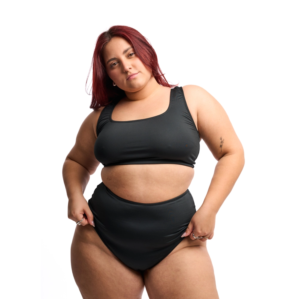 Bikini Tulipa negro - Imagen 4